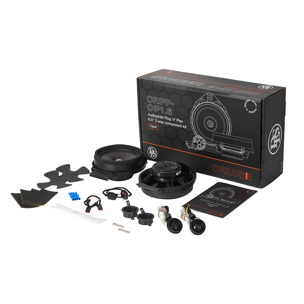 DLS Cruise Opel 6,5" Plug'n'Play Component Speaker Kit - Afbeelding 15