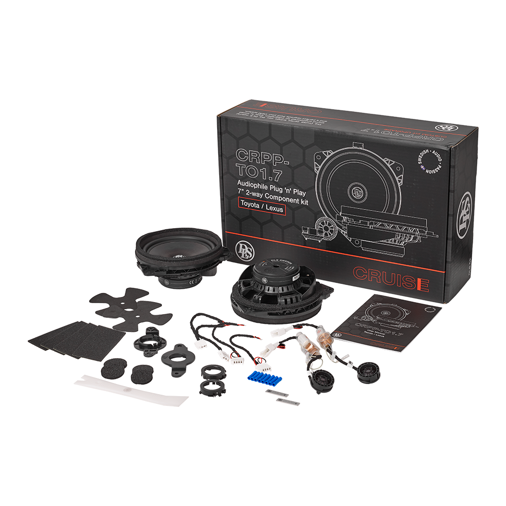 DLS Cruise Toyota 7" Plug'n'Play Component Speaker Kit - Afbeelding 8