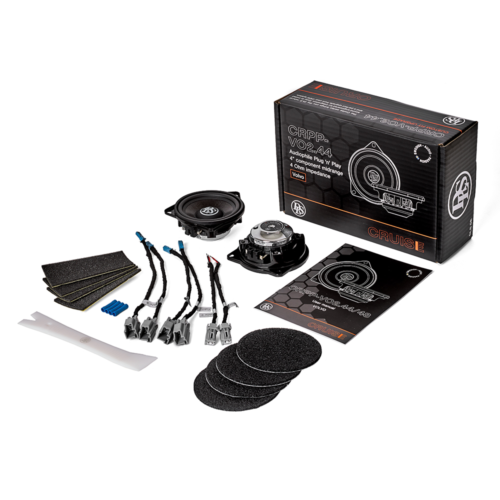 DLS Cruise Volvo 100mm, Plug'n'Play Mid Speaker 4Ohm MET! Harman Kardon/B&W Audio - Afbeelding 12
