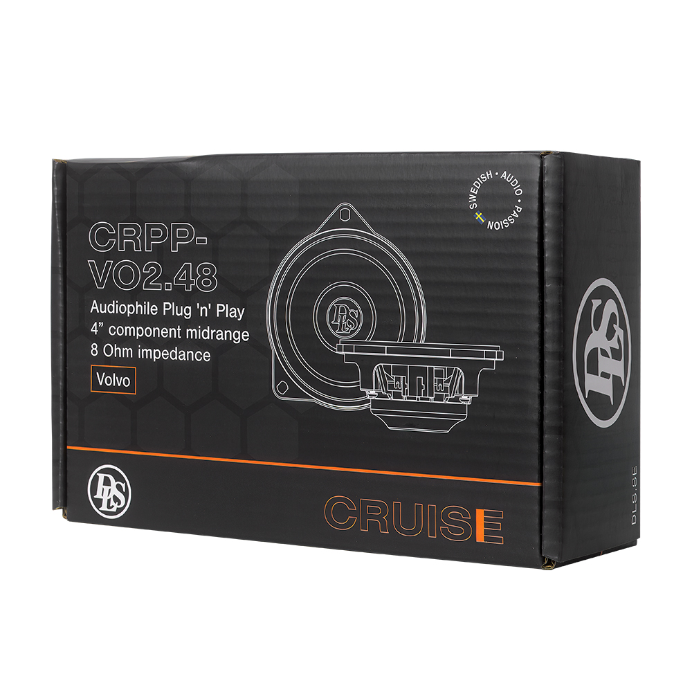 DLS Cruise Volvo 100mm, Plug'n'Play Mid Speaker 8Ohm ZONDER! Harman Kardon/B&W Audio - Afbeelding 3