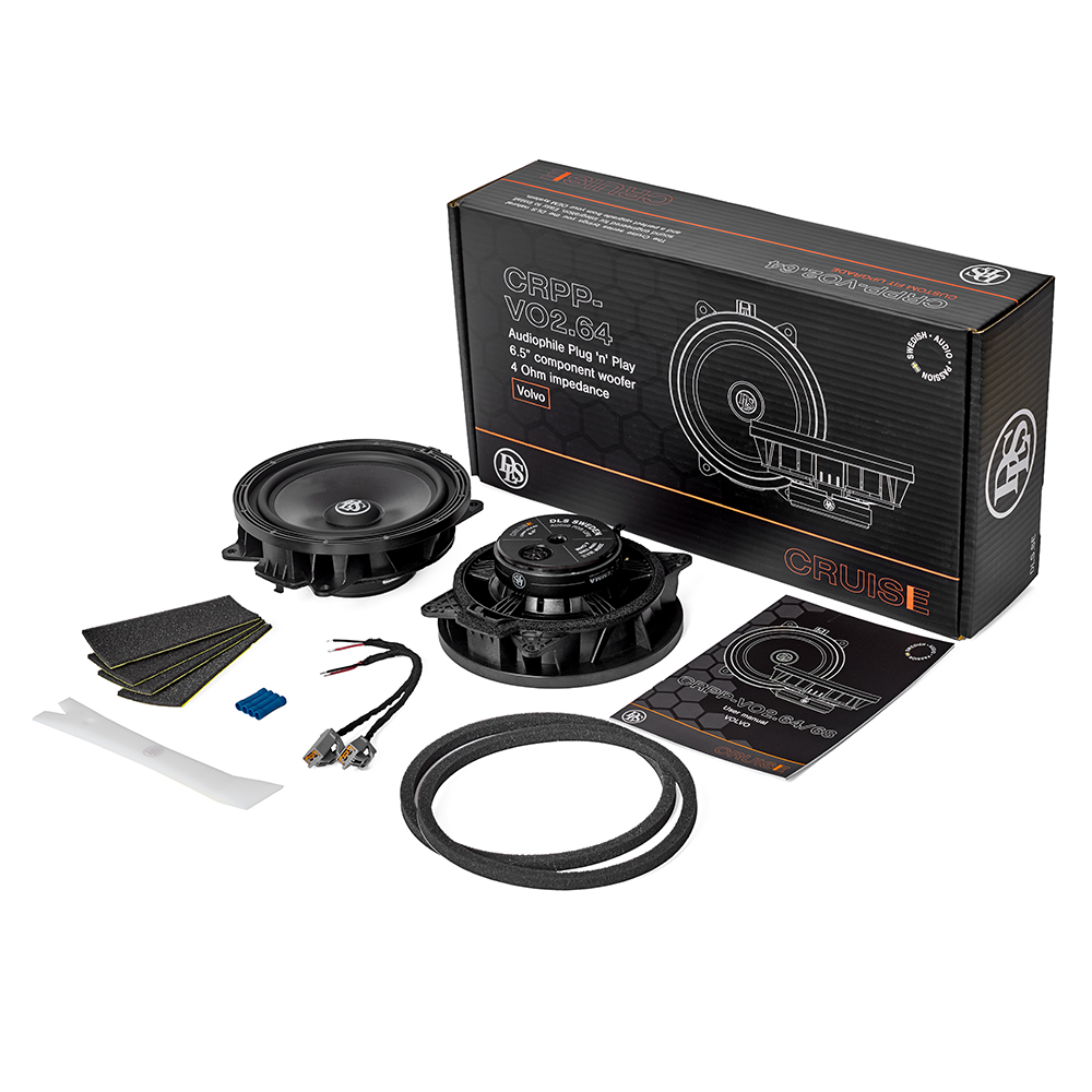 DLS Cruise Volvo 165mm, Plug'n'Play Mid Woofer 4Ohm MET! Harman Kardon/B&W Audio - Afbeelding 10