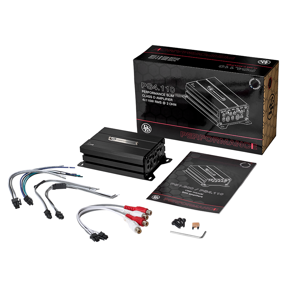 DLS Performance 4 Channel Slim Amplifier 110W RMS - Afbeelding 10