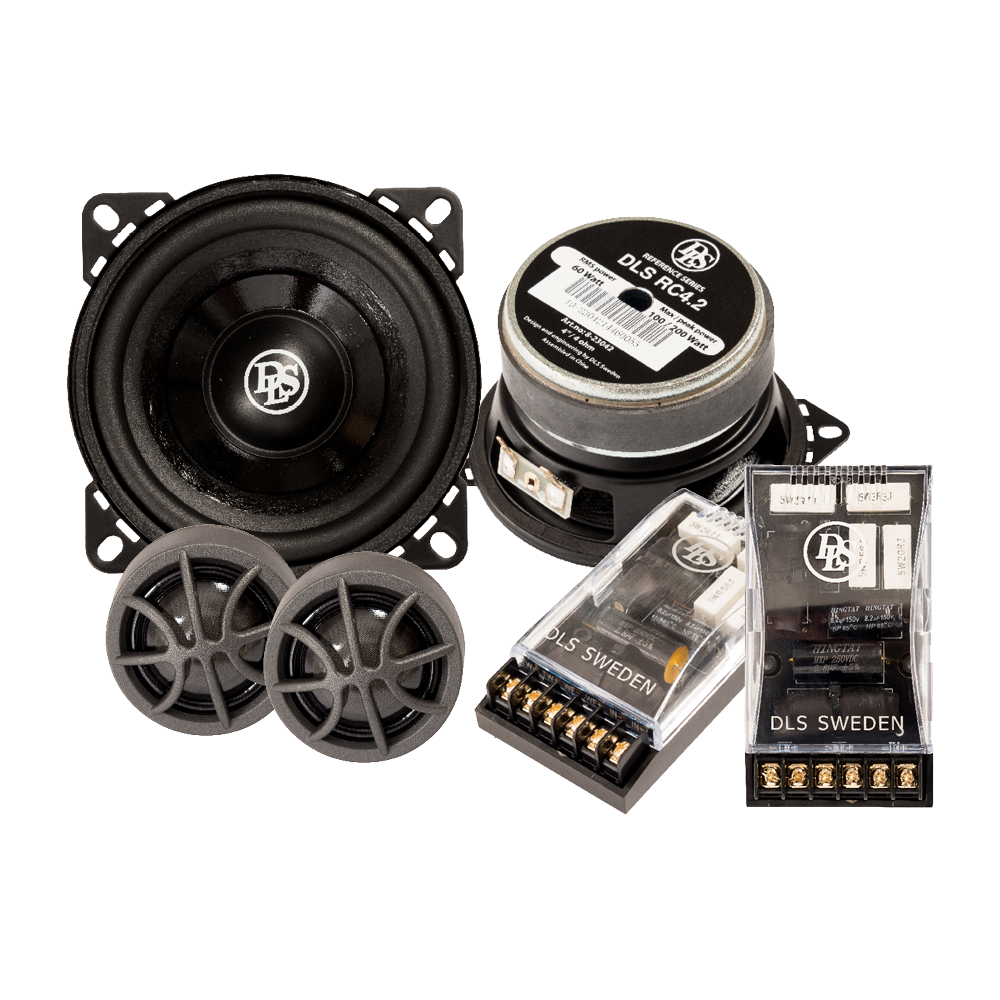 DLS 4"/100mm 2-weg componentluidsprekers RC4.2