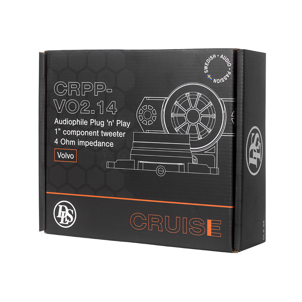 DLS Cruise Volvo , Plug'n'Play Tweeter 4Ohm MET! Harman Kardon/B&W Audio - Afbeelding 2