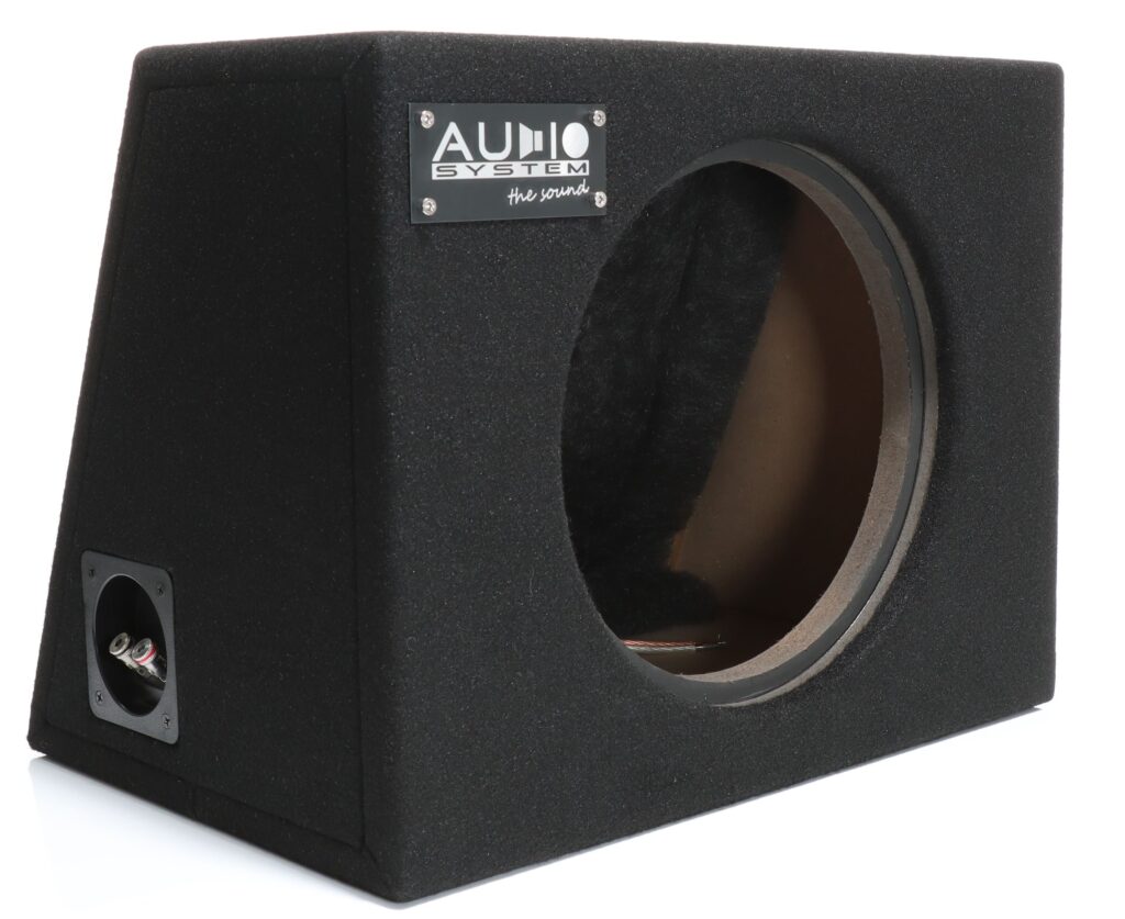 AUDIO SYSTEM Lege behuizing. Gesloten behuizing met 23 liter voor 25 cm bas