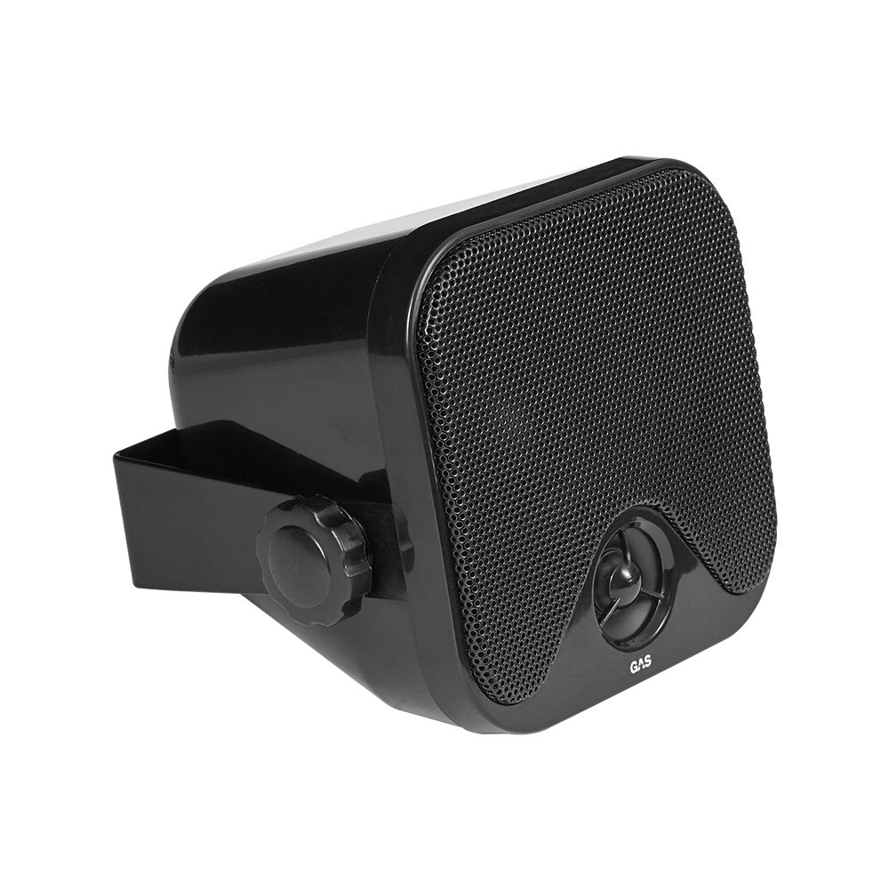 GAS MAD BK1-44 2-way box speaker - black, opbouwspeaker 10cm - Afbeelding 2