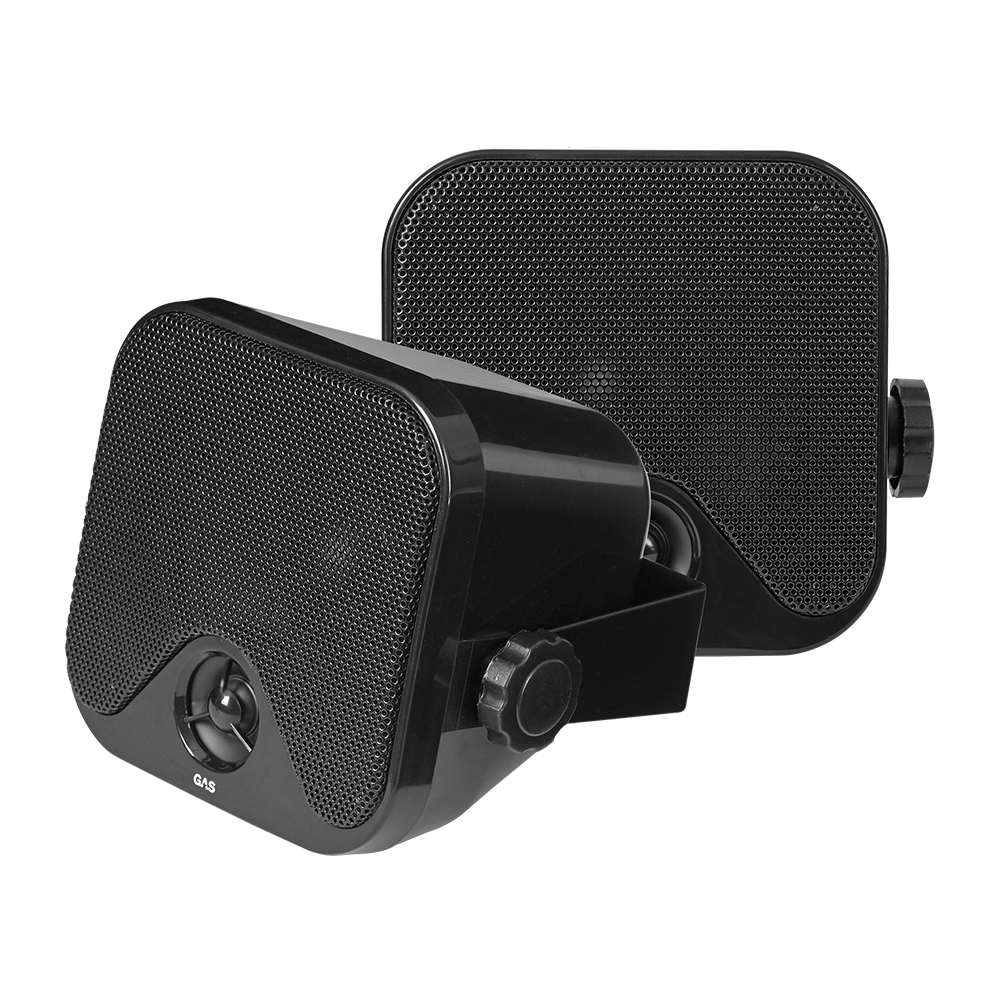 GAS MAD BK1-44 2-way box speaker - black, opbouwspeaker 10cm