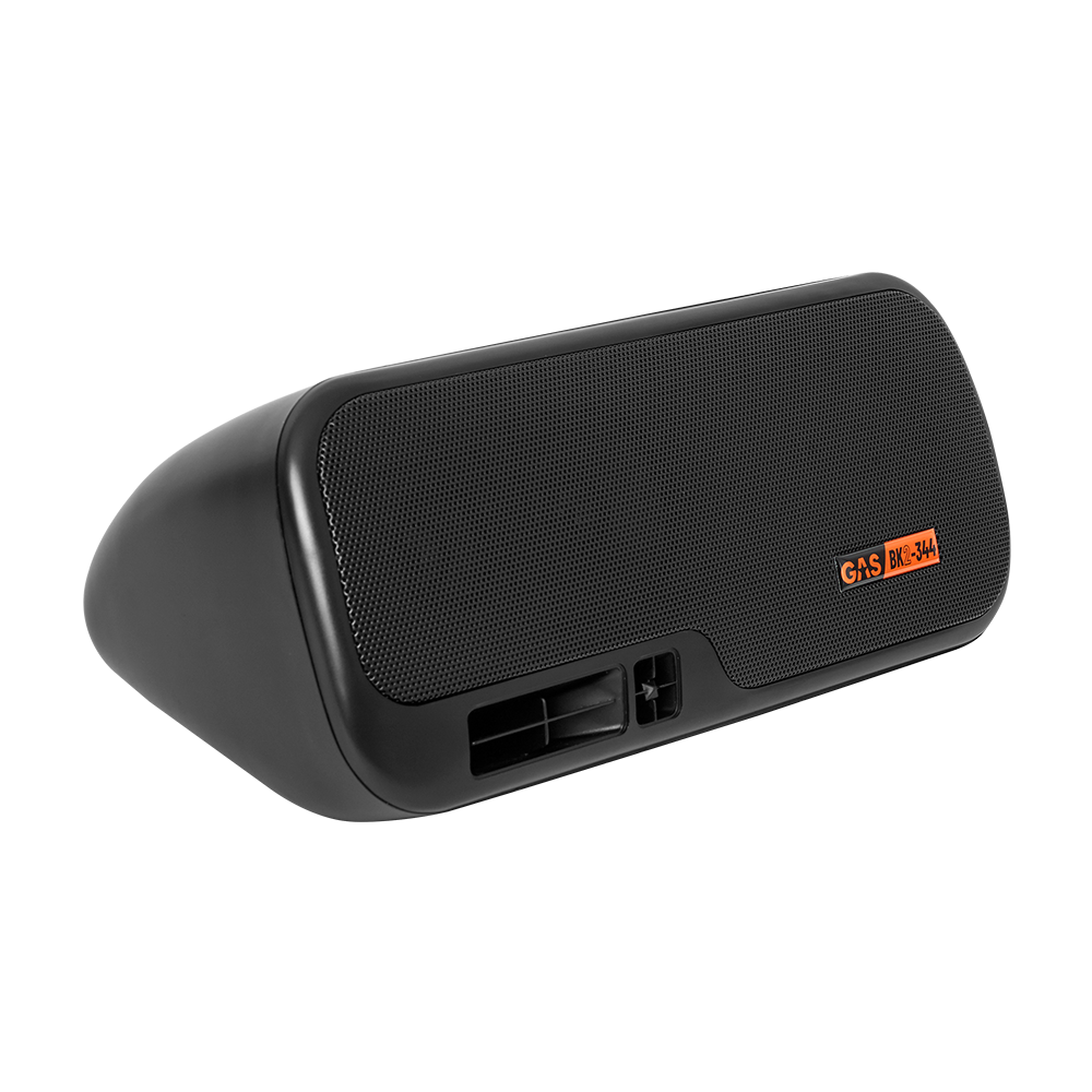 GAS MAD BK2-344 3-way box speaker - black, opbouwspeaker - Afbeelding 4