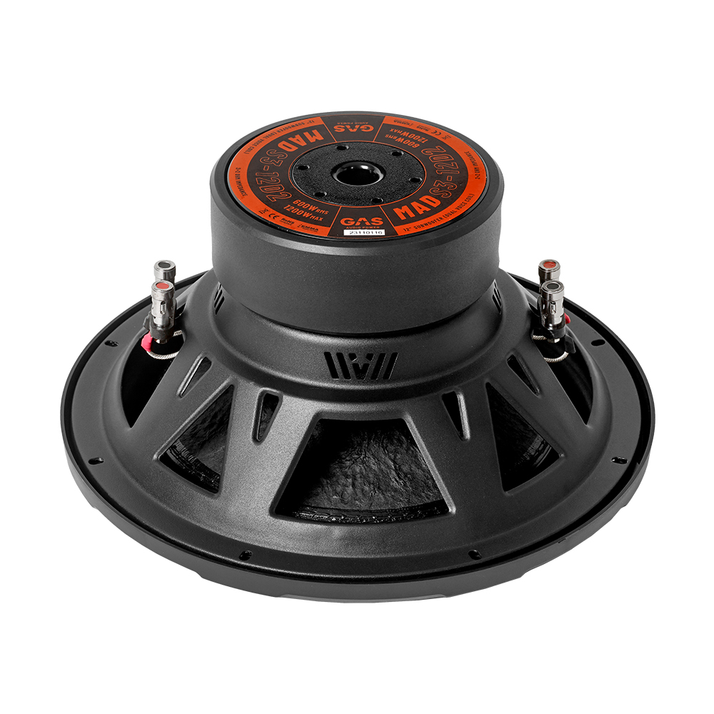 GAS MAD Level 3 Subwoofer 12" 2x2 Ohm - Afbeelding 5