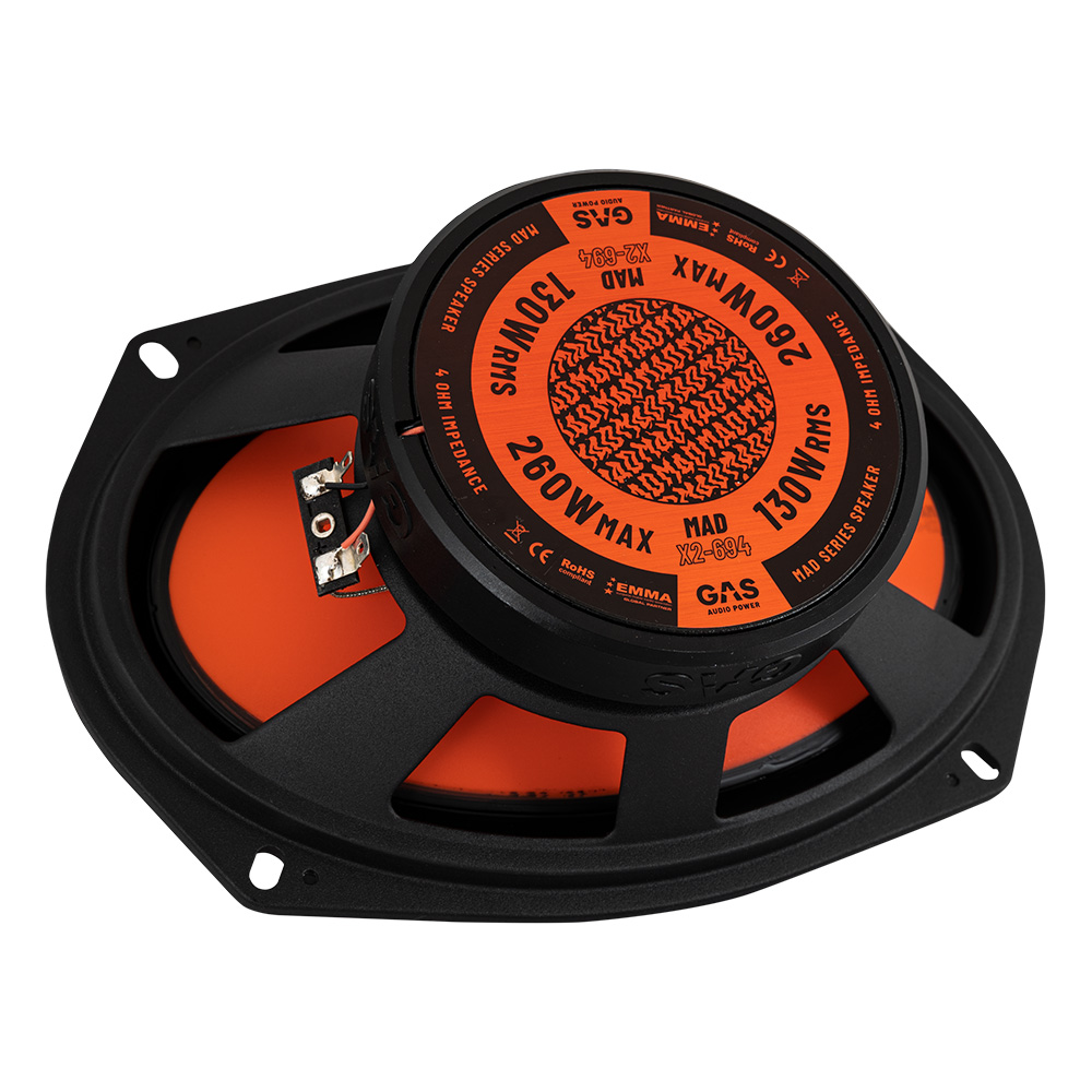 GAS MAD Level 2 Coaxial Speaker 6x9" - Afbeelding 5