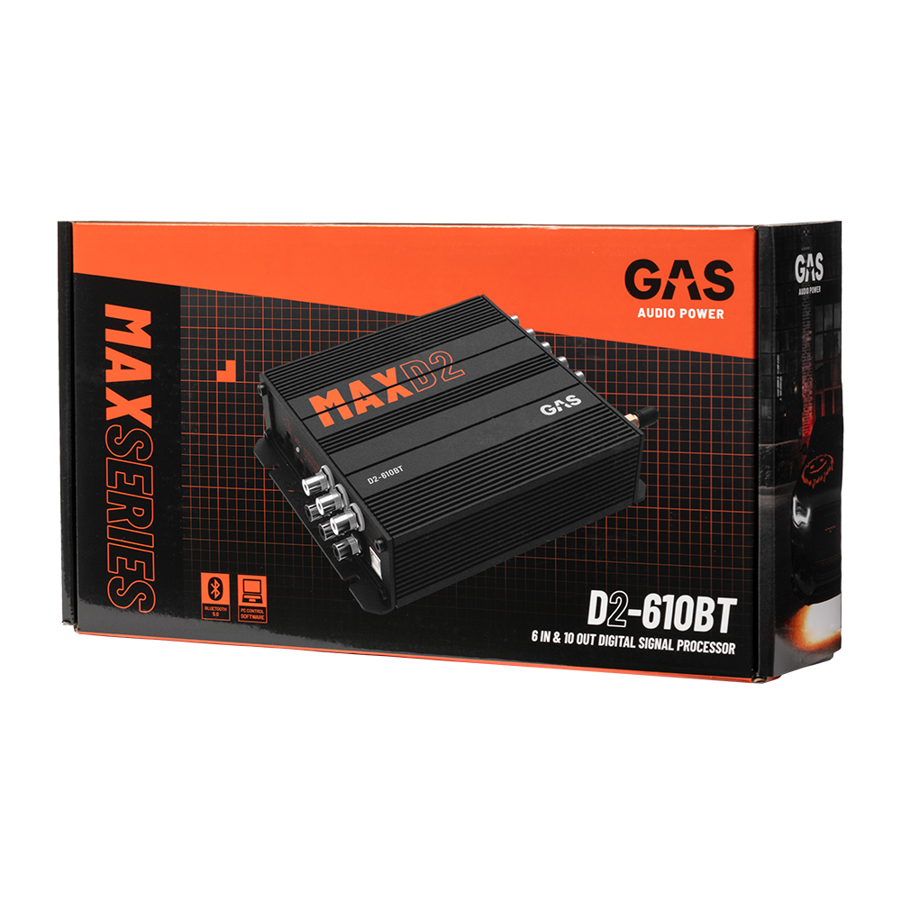 GAS MAX D2 DSP 6to10 BT - Afbeelding 7