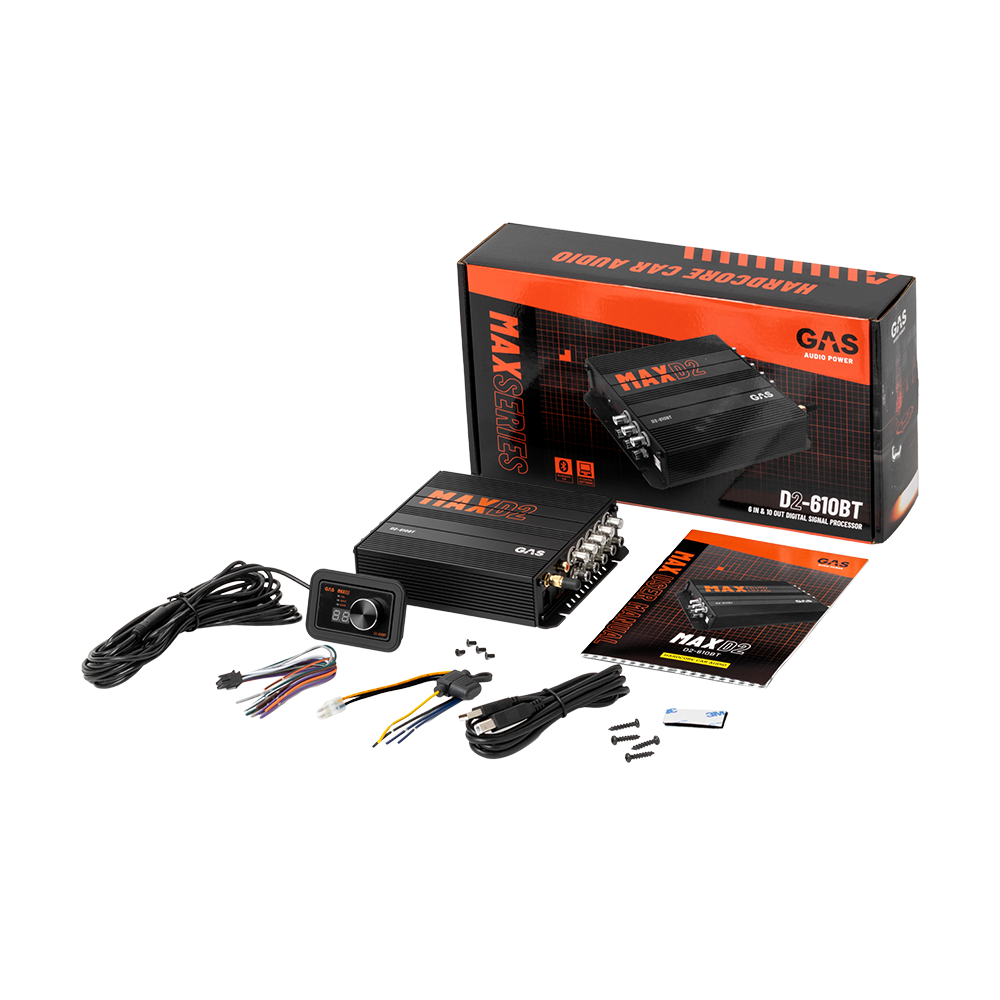 GAS MAX D2 DSP 6to10 BT - Afbeelding 8
