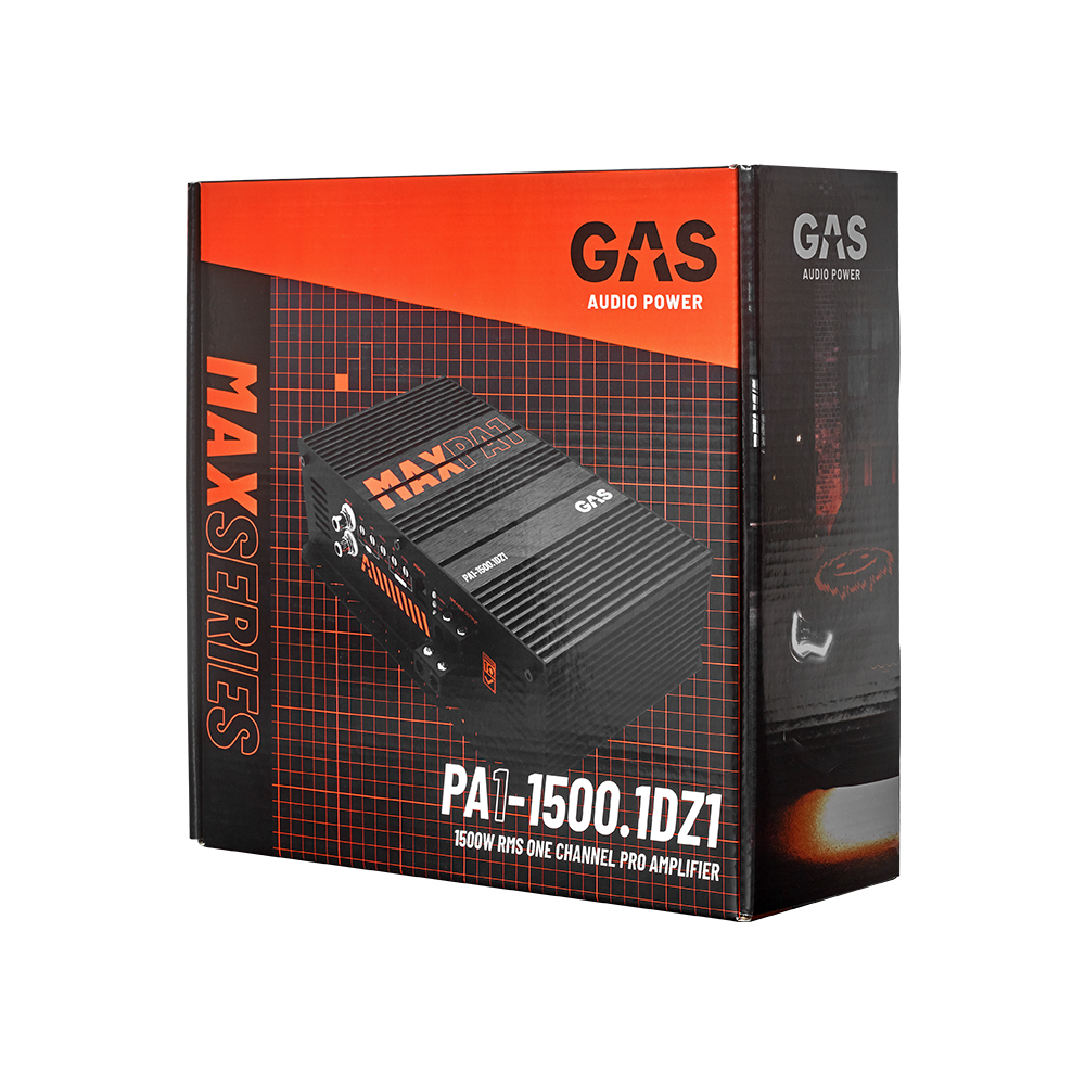 GAS MAX Level PA1 Mono amplifier 1Ohm - Afbeelding 3