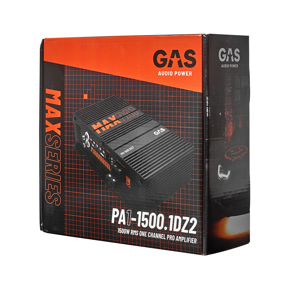 GAS MAX Level PA1 Mono amplifier 2Ohm - Afbeelding 3