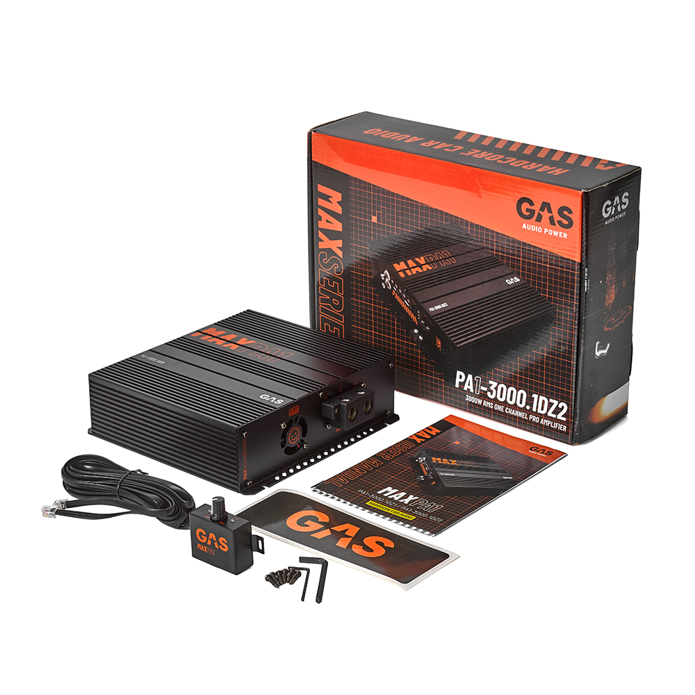 GAS MAX Level PA1 Mono amplifier 2Ohm - Afbeelding 2