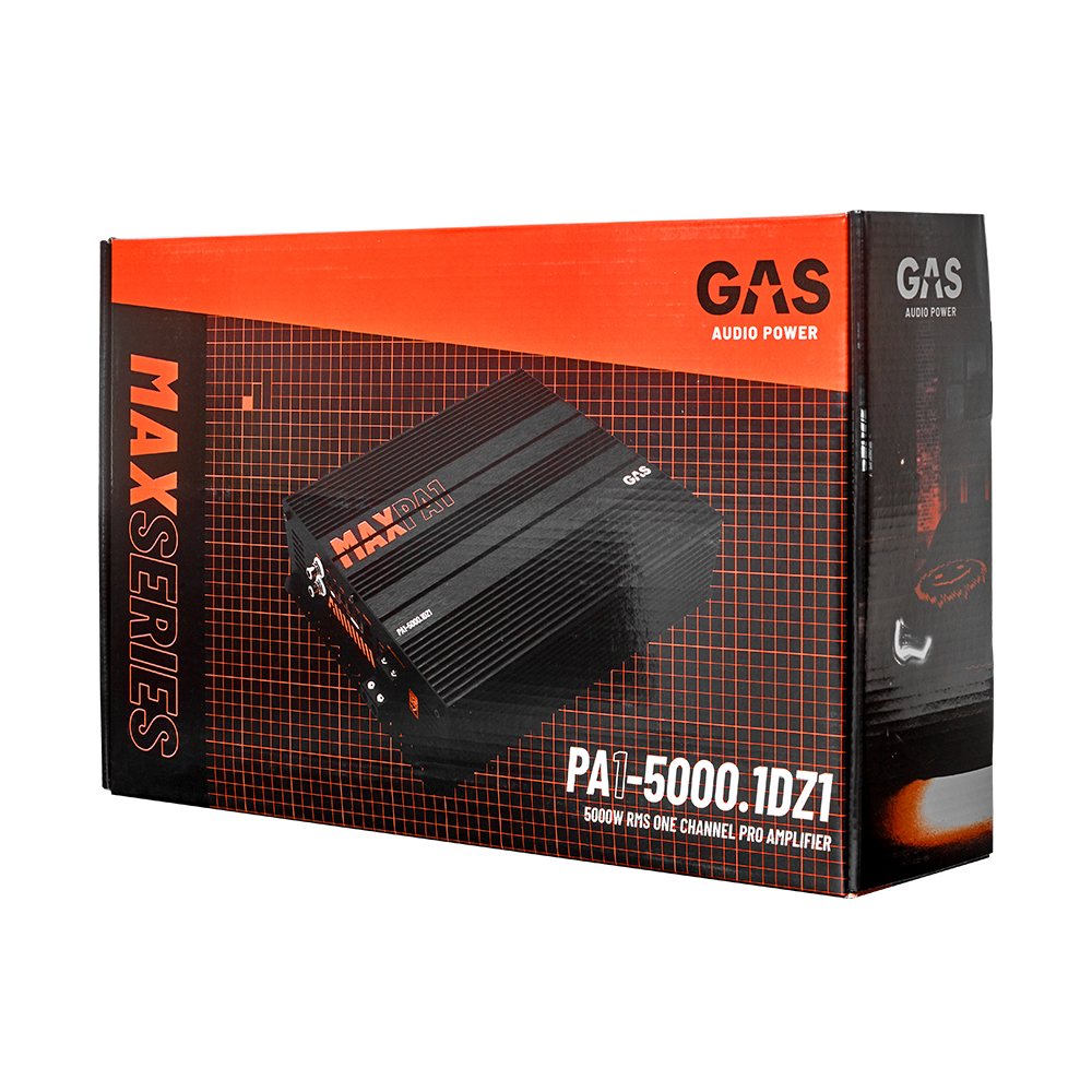 GAS MAX Level PA1 Mono amplifier 1Ohm - Afbeelding 3