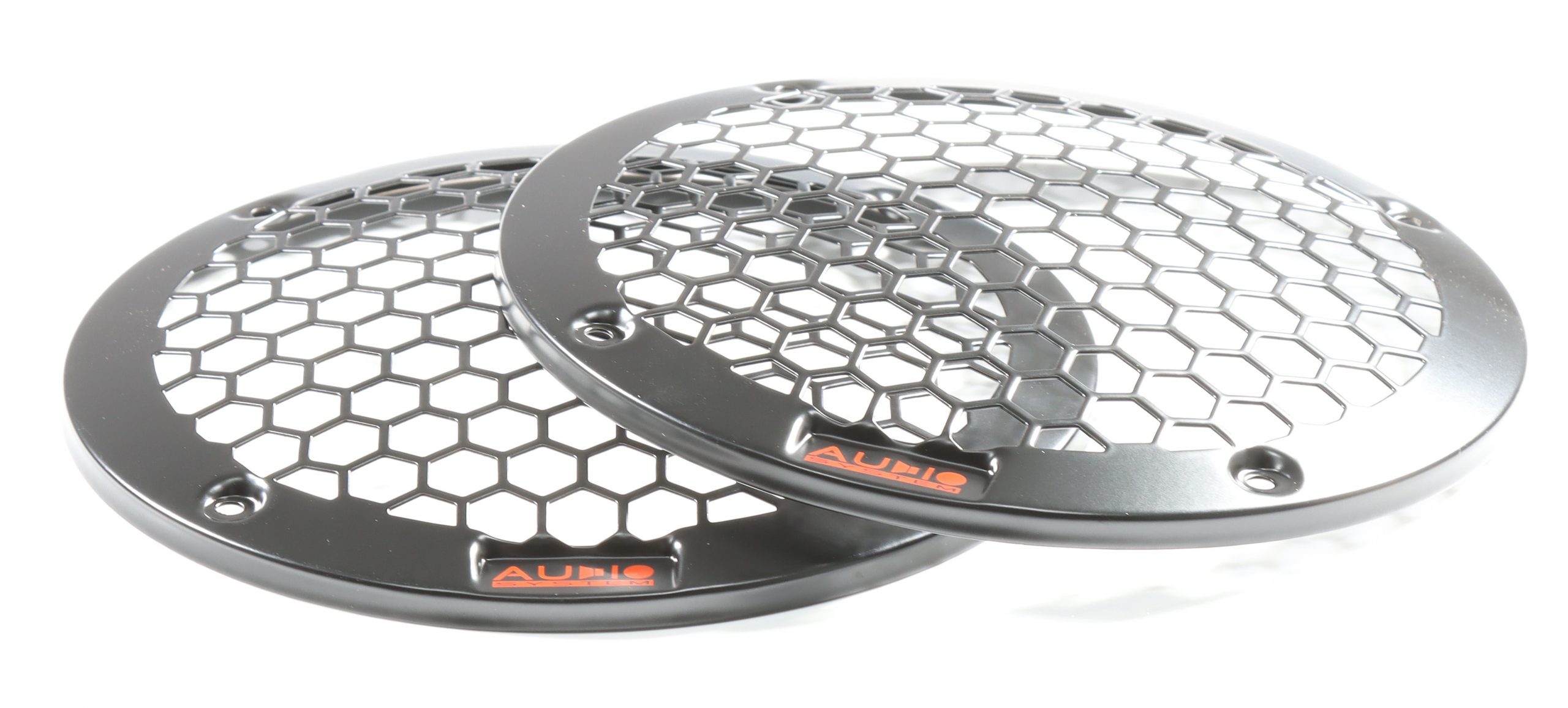 AUDIO SYSTEM Luidspreker Gril mat zwart Zwart 2-Stuks voor 165 mm chassis (paar) - Afbeelding 4