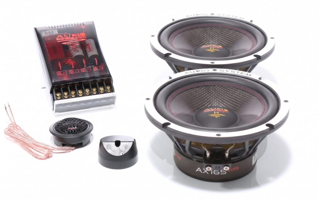 Helon-Serie 2-OHM 2-Way Double Compo 165 mm Extreme Kickbass Compo Systeem.