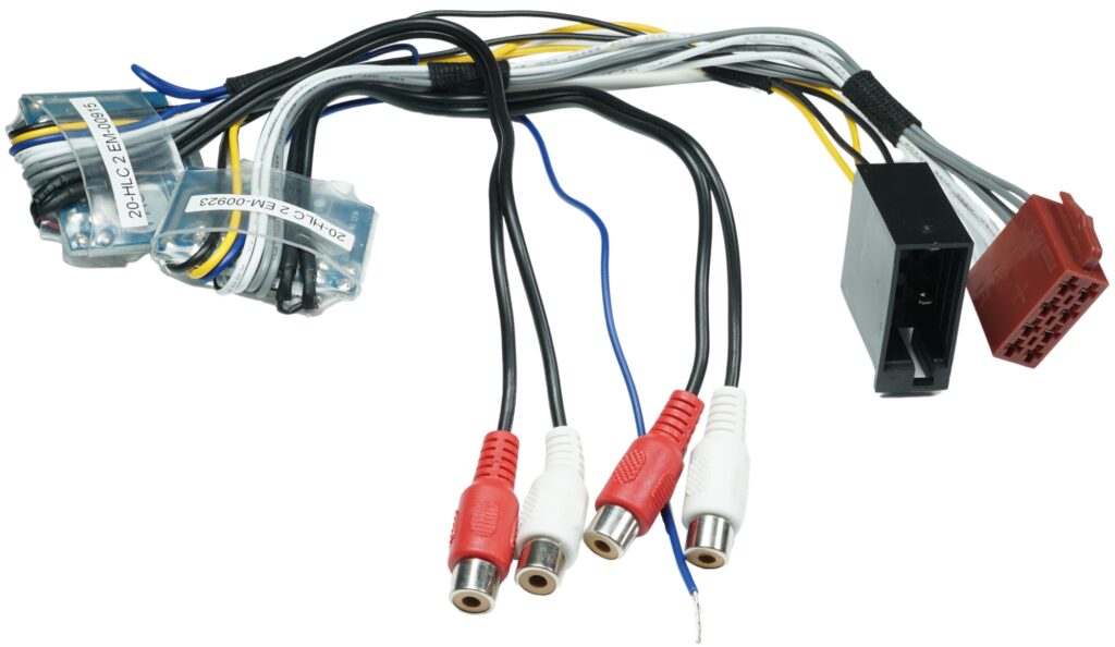 AUDIO SYSTEM 4-weg high-low adapter EM voor OEM radio's