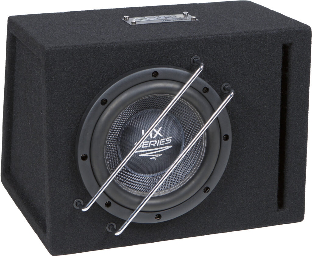 HX-SERIE HIGH END Behuizing Subwoofer. 15 ltr Basbehuizing BR 08 + HX 08 SQ