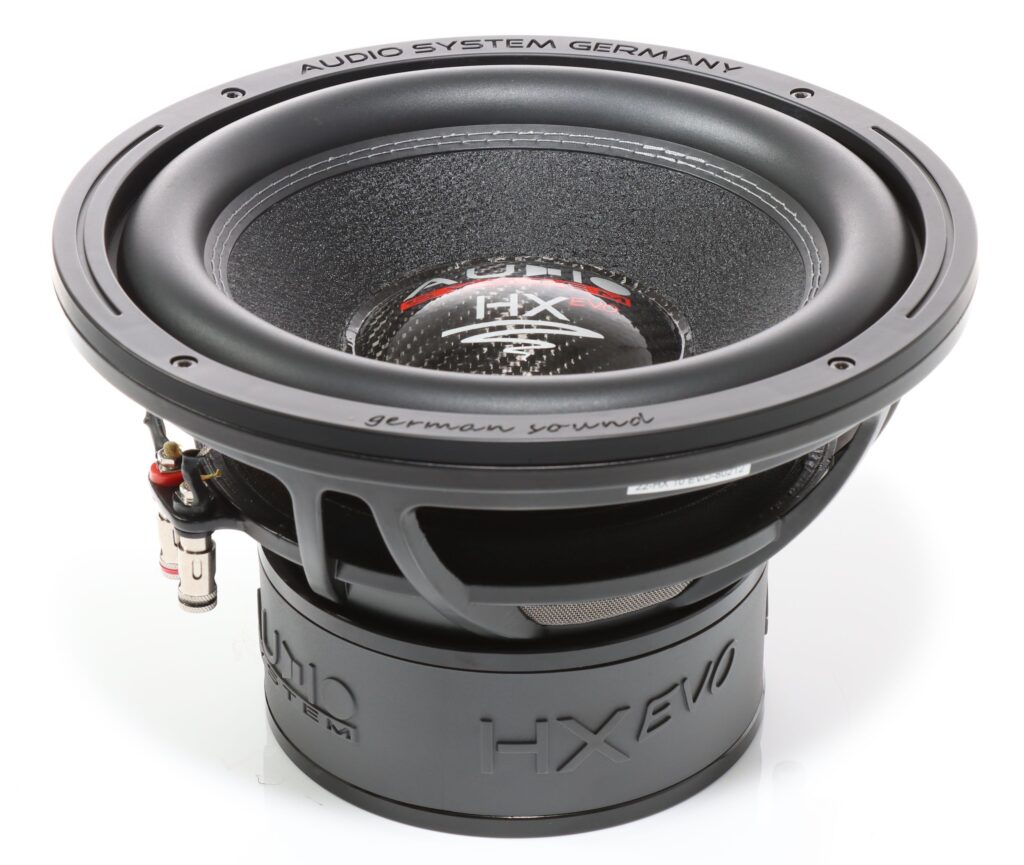 HX-Serie 250 mm High-End - Subwoofer 2x2 Ohm 2x250/200 watt