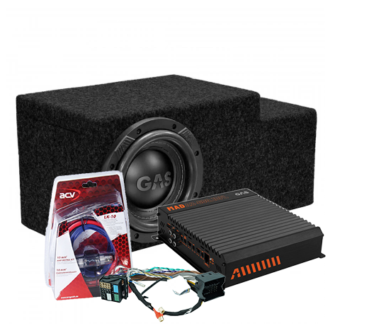 GAS Audio Power Pasklare subwoof set Volkswagen ID Buzz 3-zits