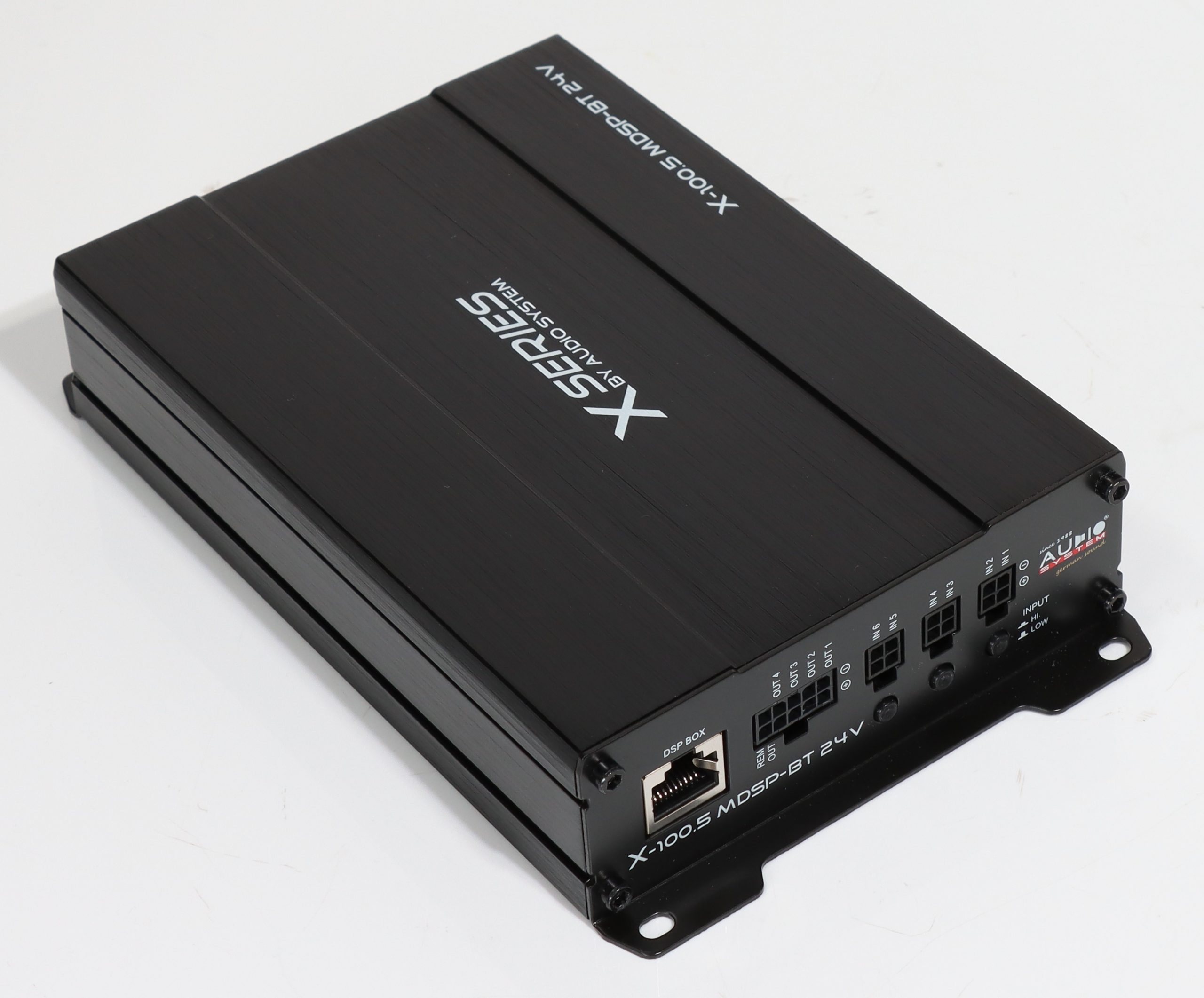 X-SERIE 5-kanaals versterker met 9-kanaals DSP en BT 24 Volt - Afbeelding 4
