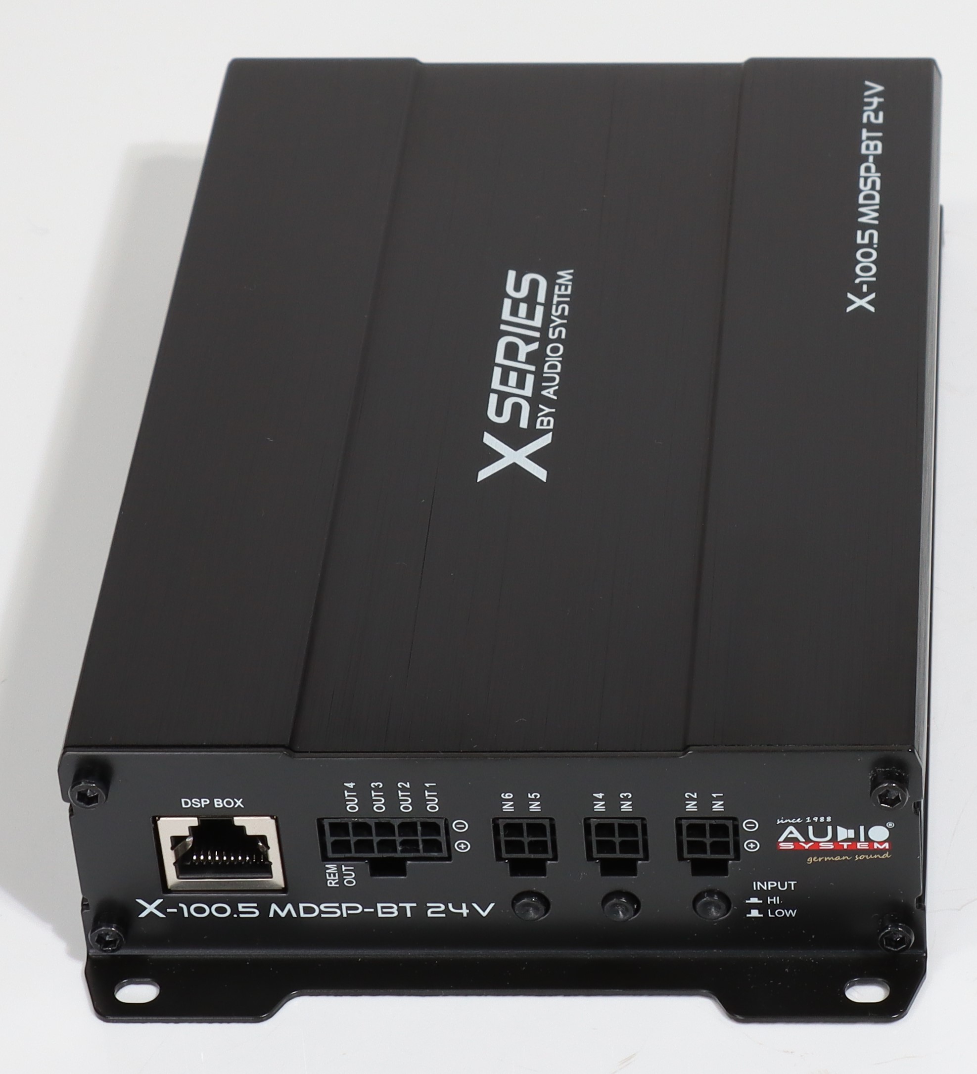 X-SERIE 5-kanaals versterker met 9-kanaals DSP en BT 24 Volt - Afbeelding 2