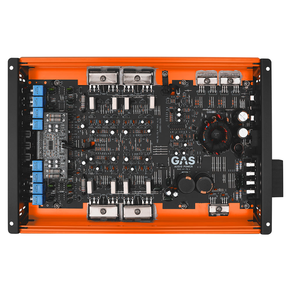 GAS MAD Level 1 Four Channel amplifier - Afbeelding 8