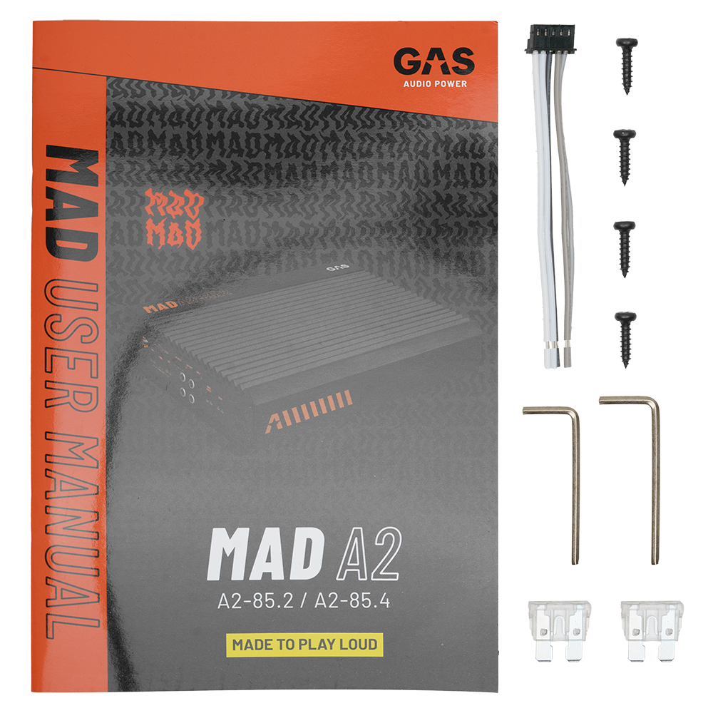 GAS MAD Level 2 Two Channel amplifier - Afbeelding 7
