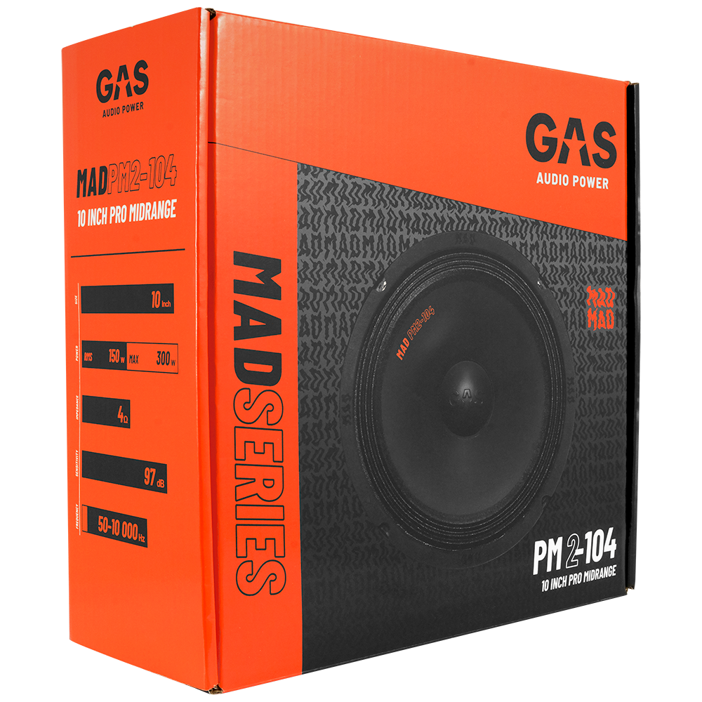 GAS MAD Level 2 Midrange Driver 10" - Afbeelding 7