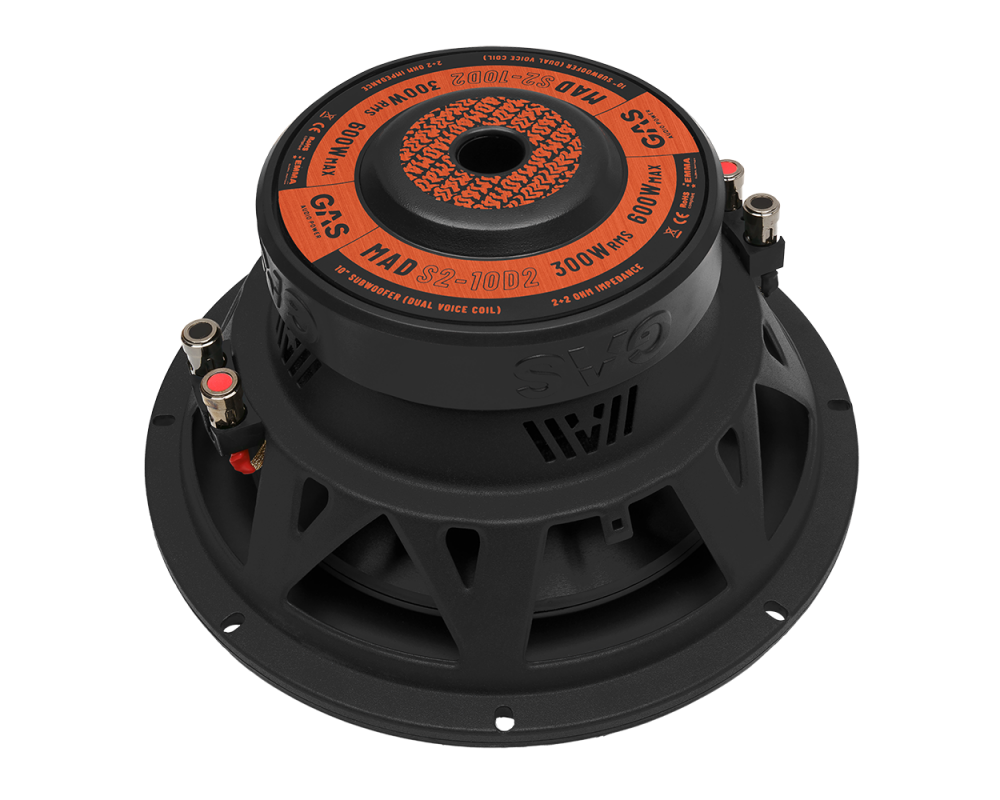 10" pasklare subwoofer kist voor Scania CR20 met MAD S2-10D2 subwoofer, 300Watt RMS, 2+2Ohm - Afbeelding 3