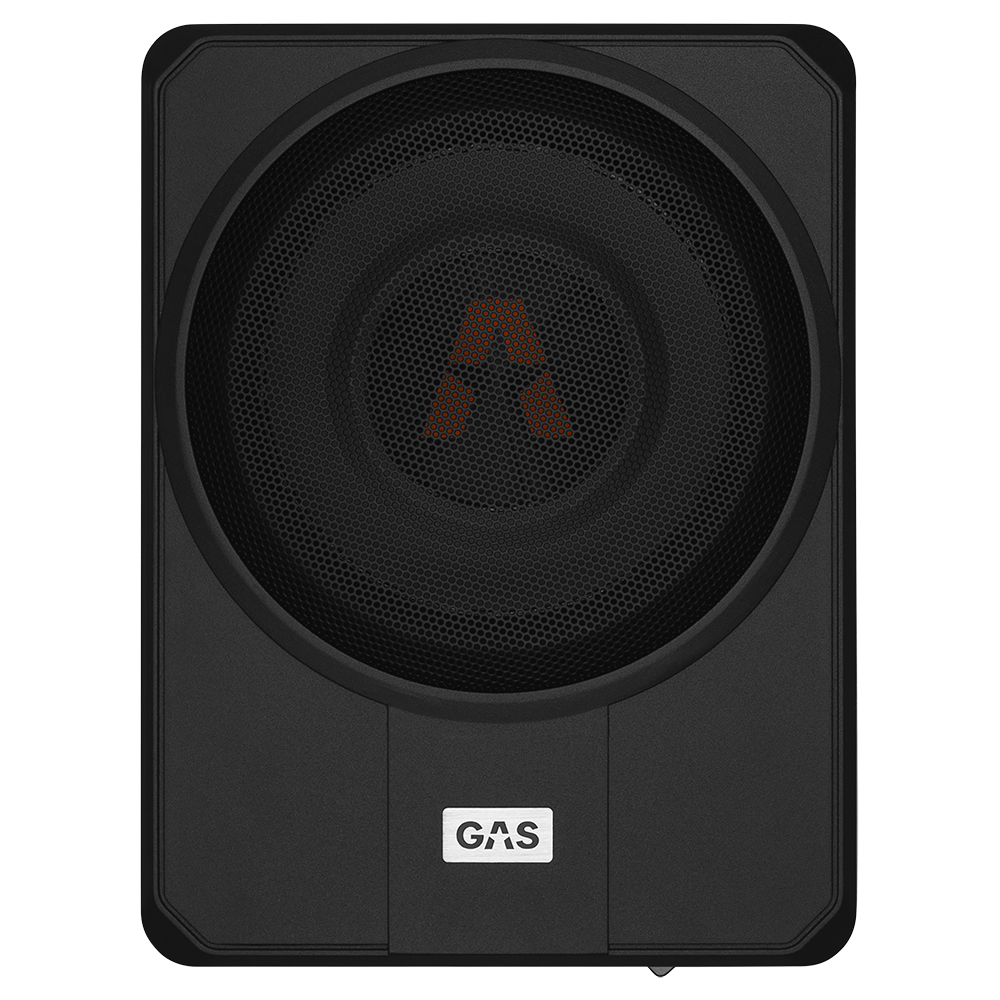 GAS MAX Level 1 Amplified Underseat Subwoofer 10"