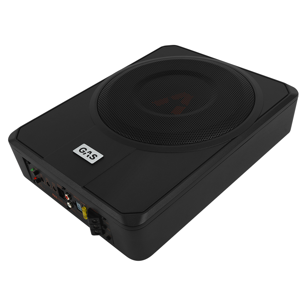 GAS MAX Level 1 Amplified Underseat Subwoofer 10" - Afbeelding 2