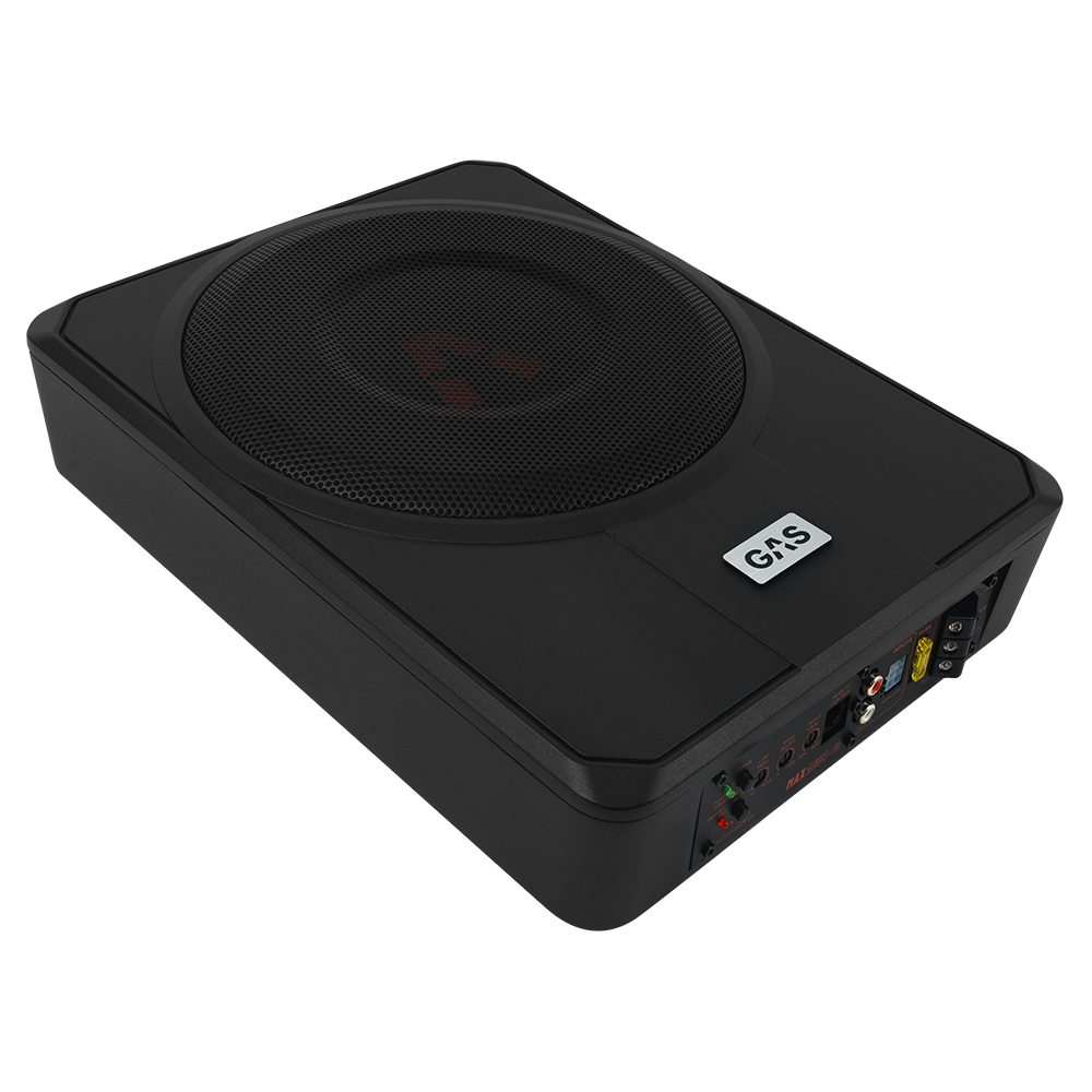 GAS MAX Level 1 Amplified Underseat Subwoofer 10" - Afbeelding 3