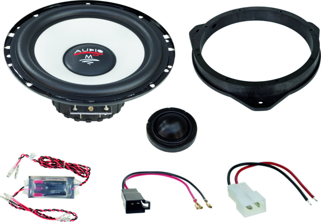 M-SERIE Front System 165 mm 2-way Fiat Ducato - Citroën Jumper - Peugeot Boxer 2006-2018