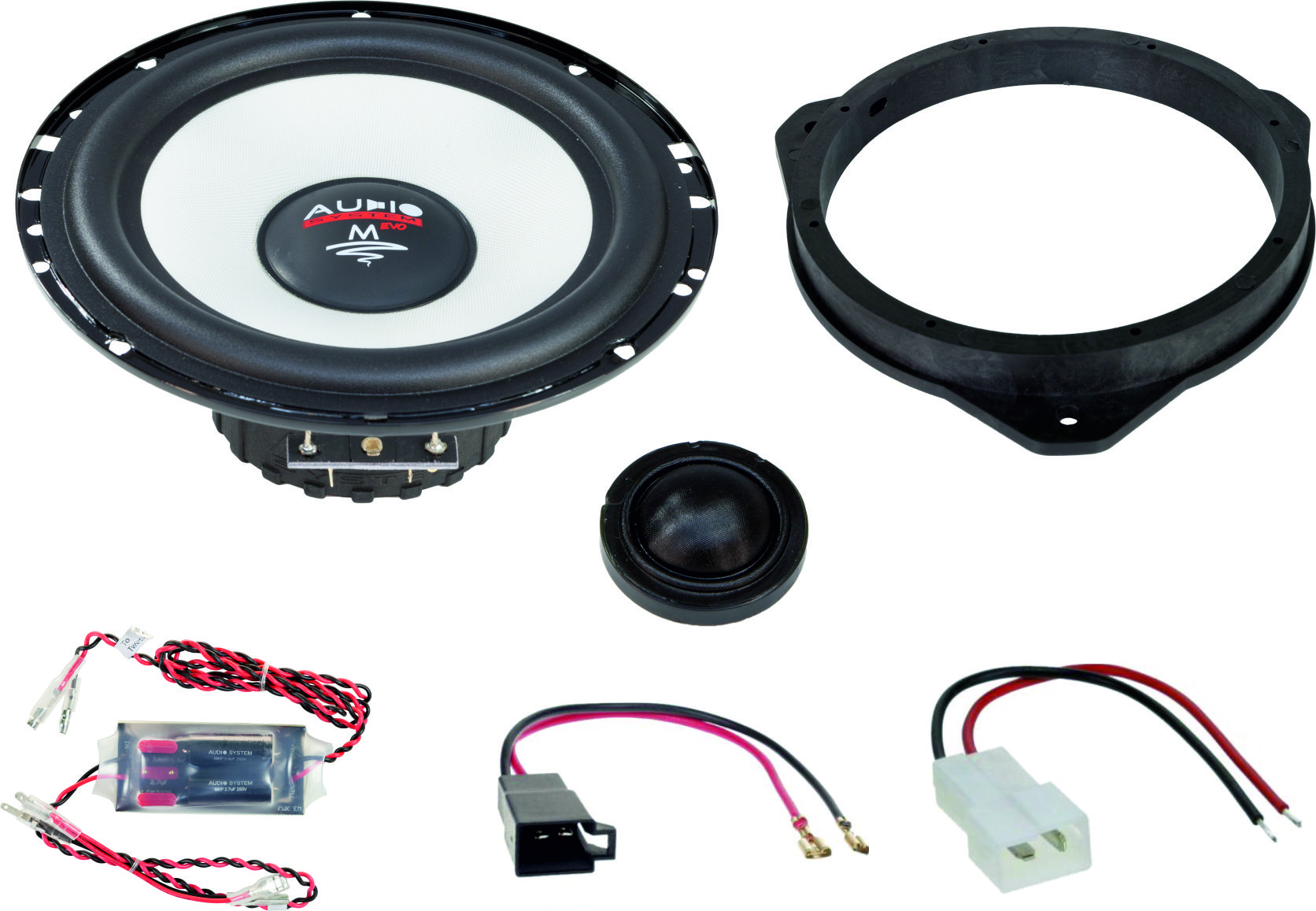 M-SERIE Front System 165 mm 2-way Fiat Ducato - Citroën Jumper - Peugeot Boxer 2006-2018