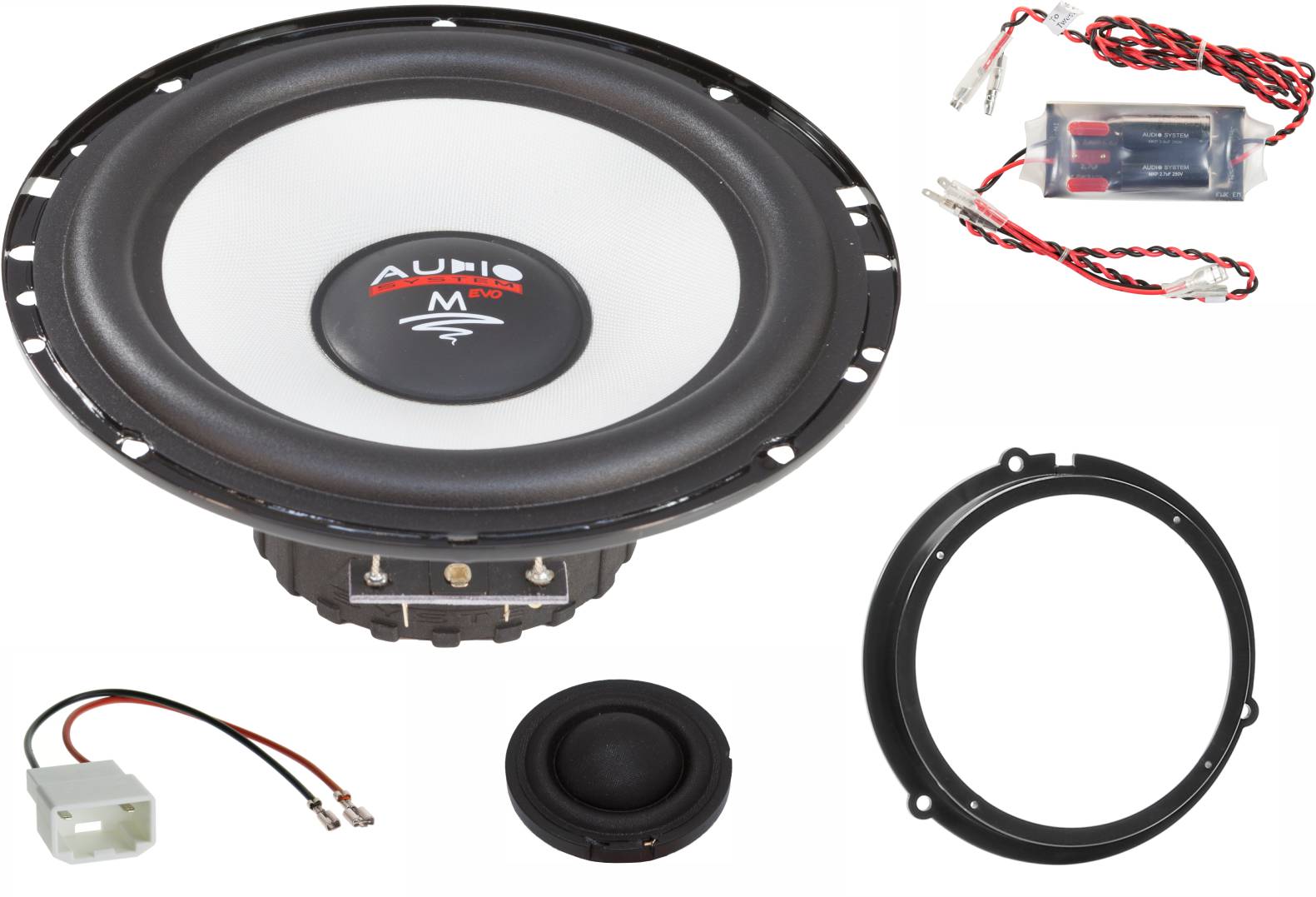 MFIT Ford Focus pasklare 165 mm 2-weg composet