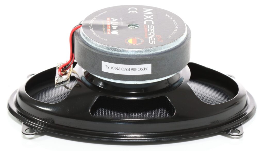 MXC-SERIE 4x6" set Coaxial Systeem Vermogen: 2x 110/70 watt
