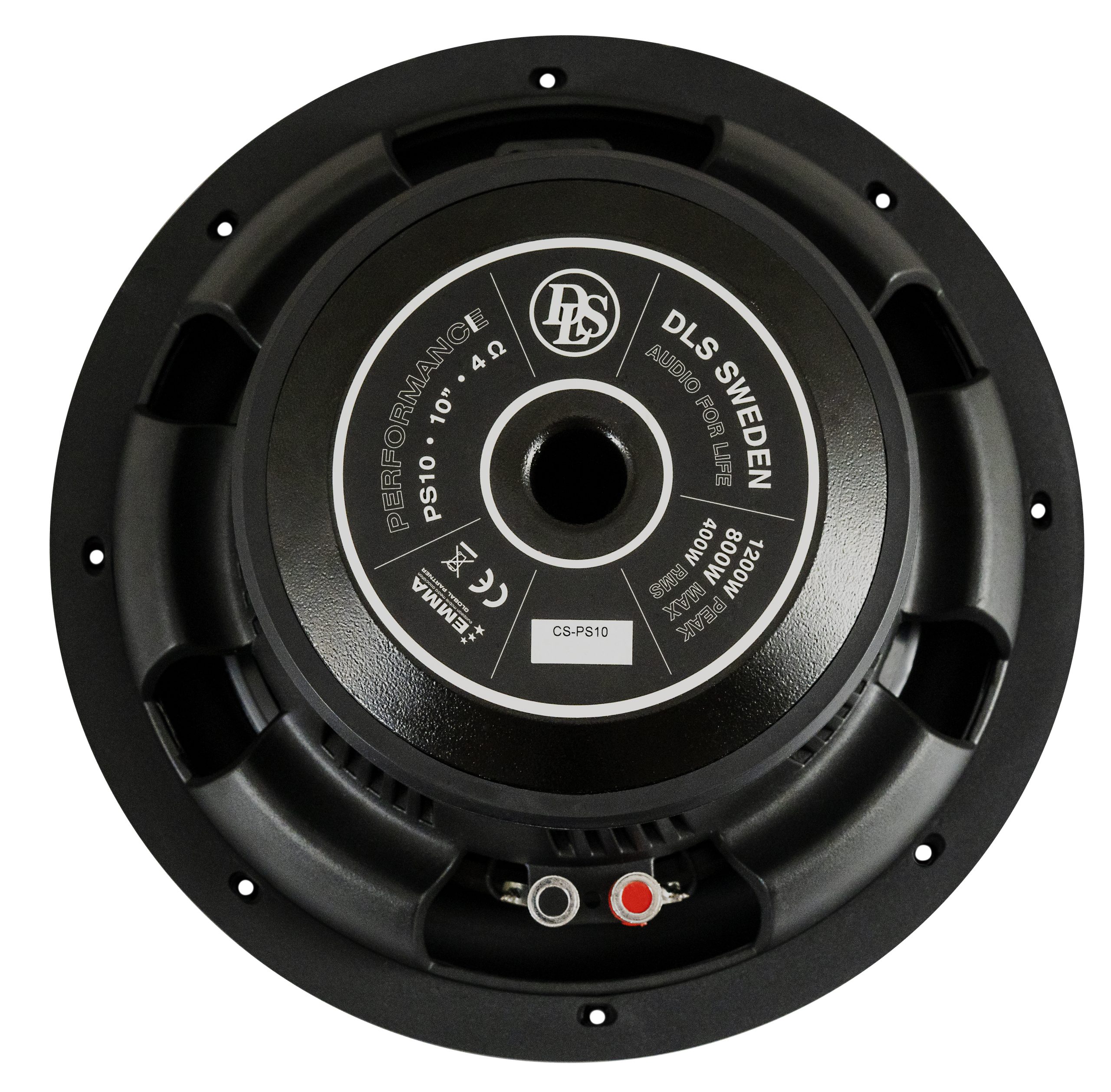 DLS 10"/250mm Slim Type Subwoofer PS10 - Afbeelding 3