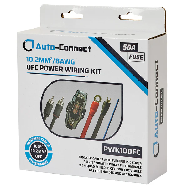 Auto-Connect OFC Wiring Kit 10.2 mm² - Afbeelding 2