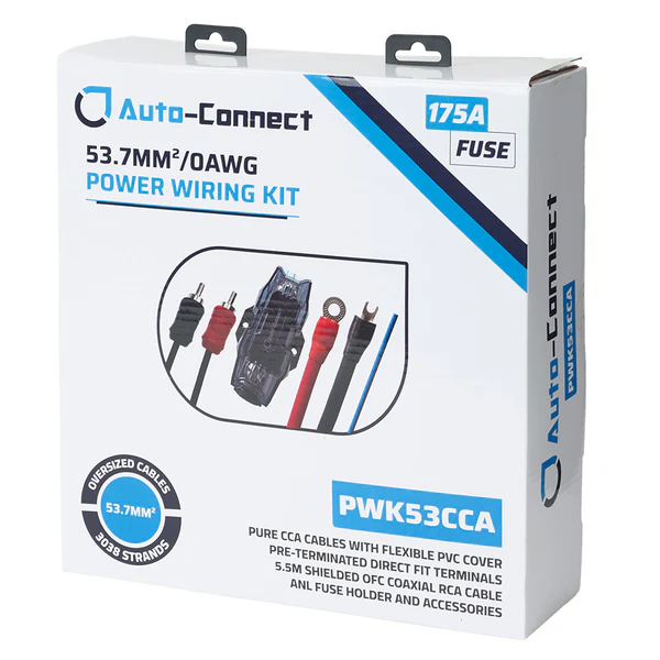 Auto-Connect Pure CCA Wiring Kit 53.7mm² - Afbeelding 2