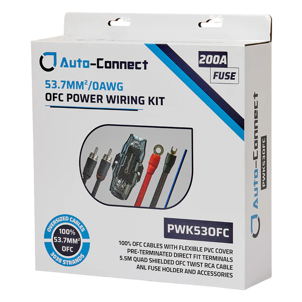 Auto-Connect OFC Wiring Kit 53.7 mm² - Afbeelding 2