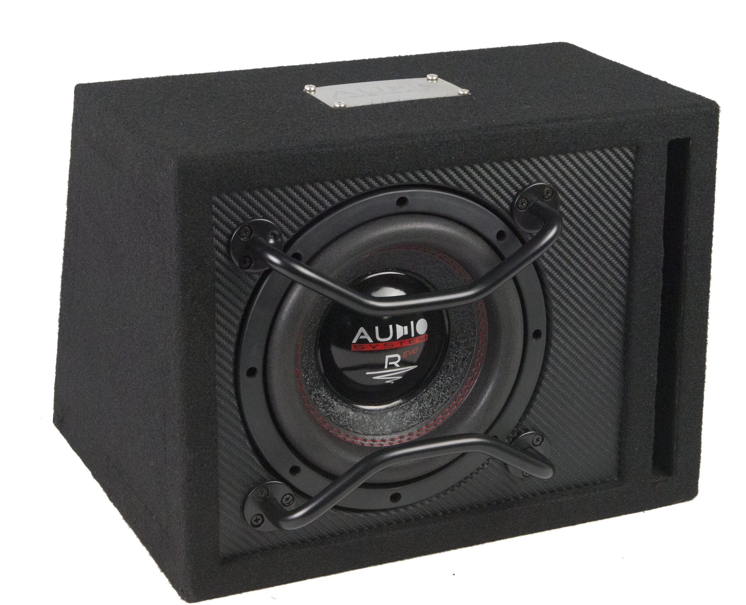 RADION-Serie HIGH EFFICIENT Boom Box Subwoofer 15 liter open box met R08 EVO 2x 250/150 Watt