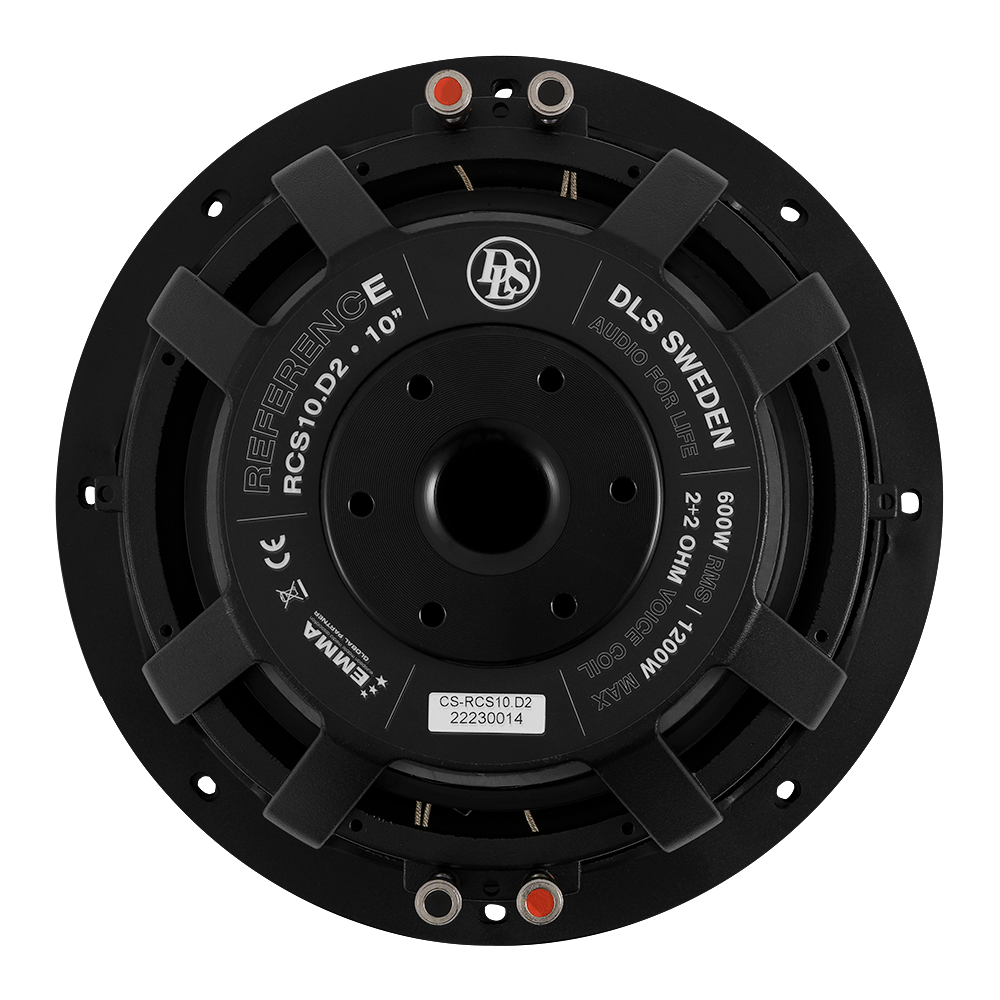DLS 10"/250mm smalle subwoofer RCS10.D2 - Afbeelding 4