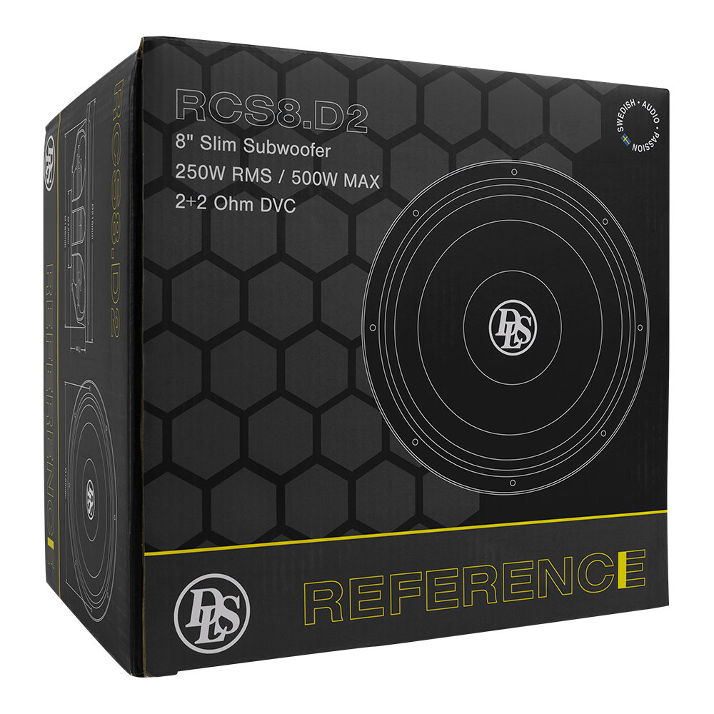 DLS 8"/200mm Slim type Subwoofer - Afbeelding 2