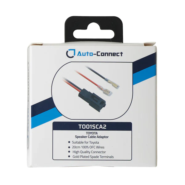 Speaker Adapter Kabel (2x) Toyota - Afbeelding 2