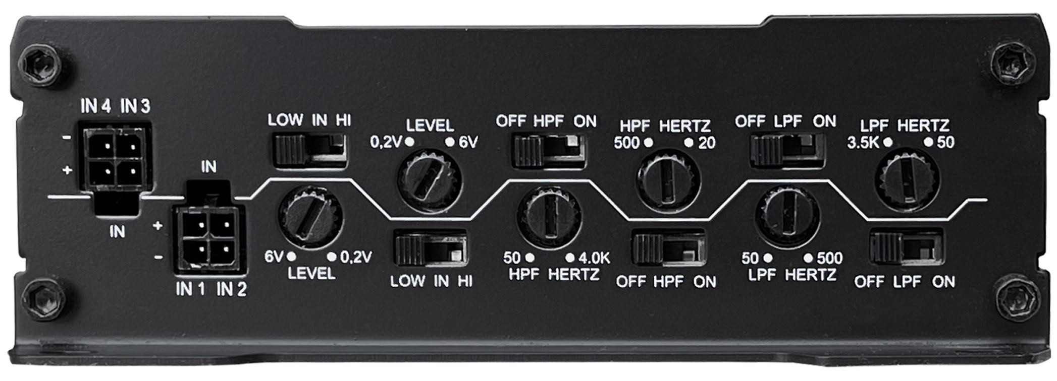 AUDIO SYSTEM 4-kanaals X--ION-MICRO SERIES - Afbeelding 4
