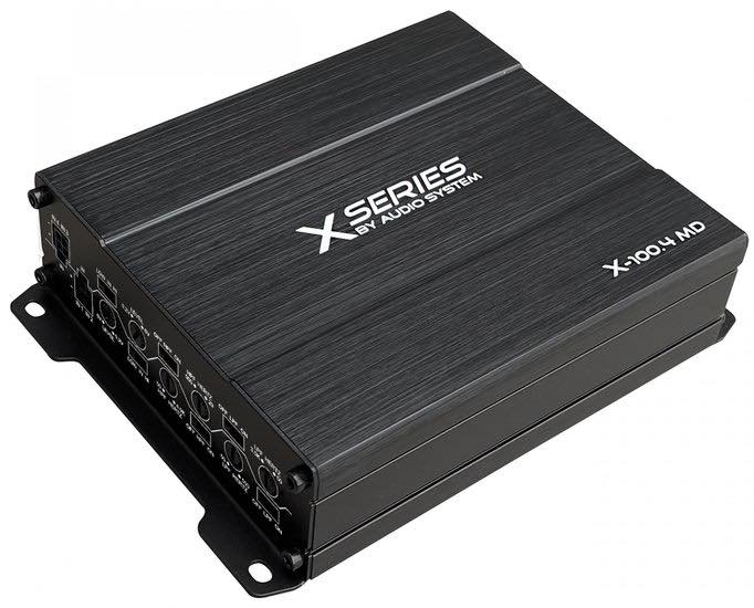 AUDIO SYSTEM 4-kanaals X--ION-MICRO SERIES