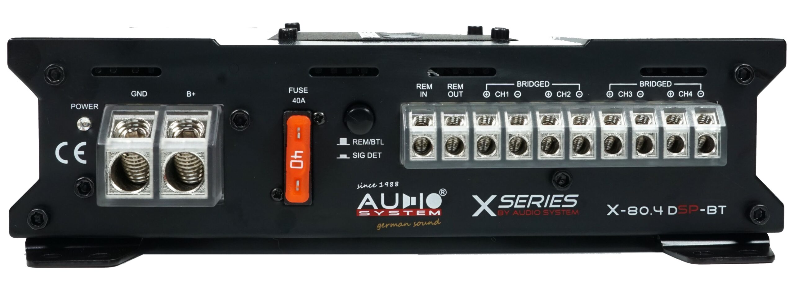 AUDIO SYSTEM DSP-SERIES 4-kanaalsversterker (met 8-kanaals HIGH-POWER DSP en BT) - Afbeelding 2